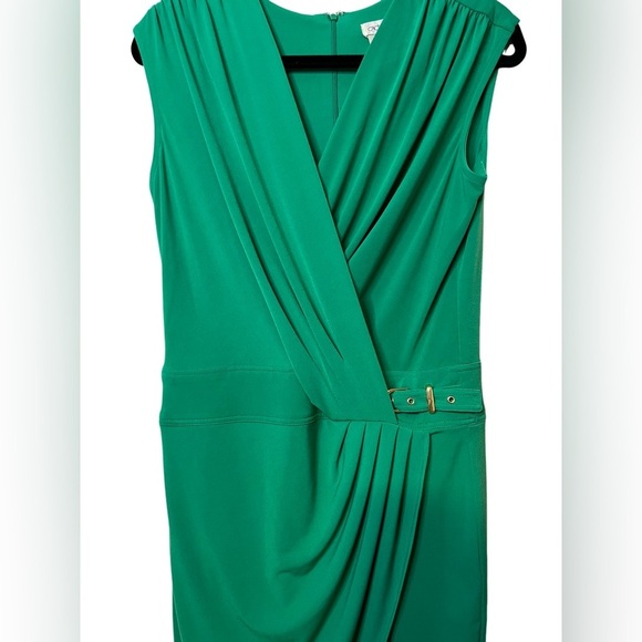 CACHE Kelly Green Dress Size 8 Women's Career Workwear - Picture 2 of 4